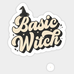 Basic Witch Sticker